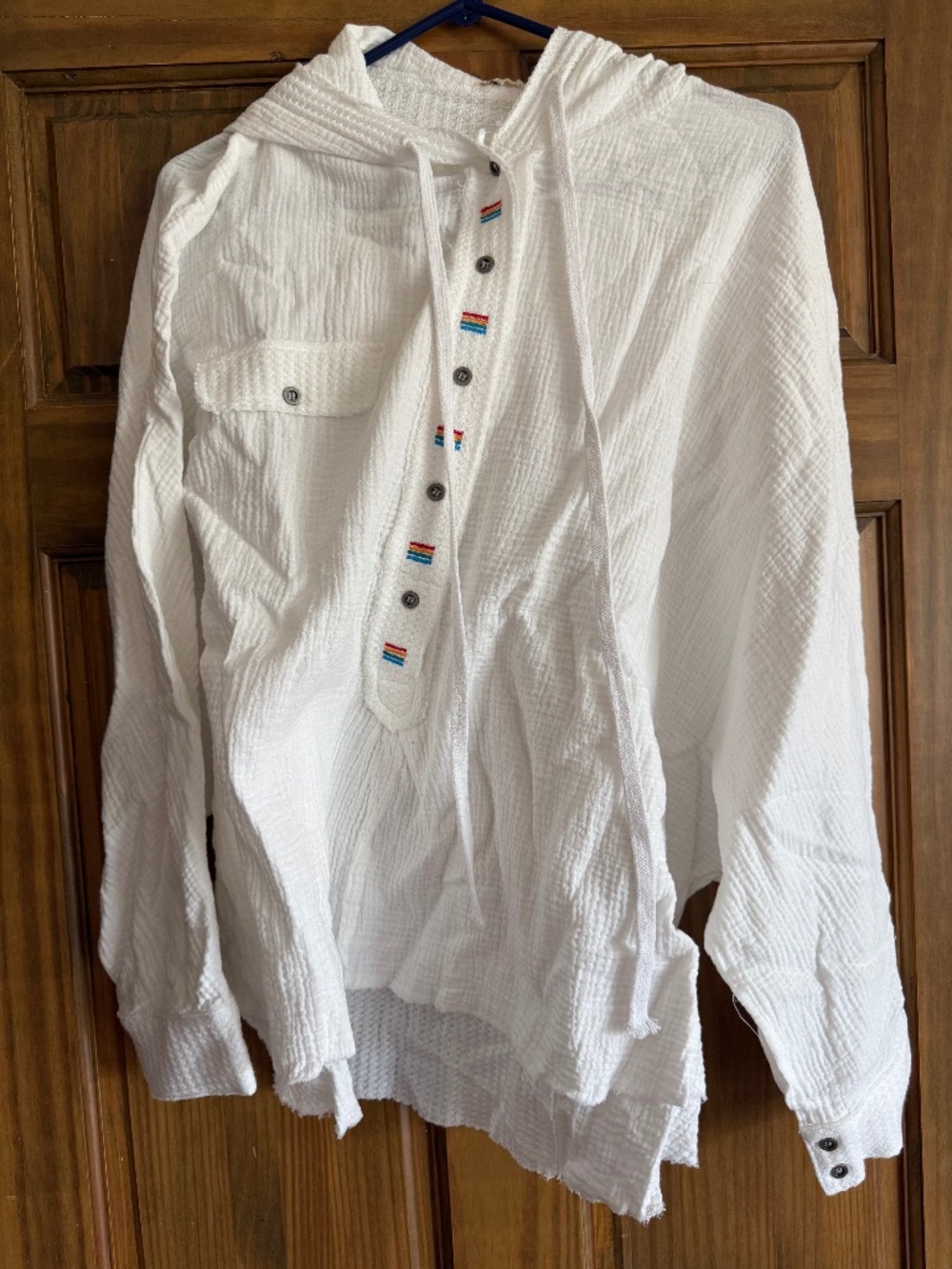 Pol white light sweatshirt